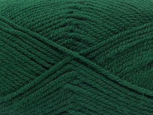 Worsted Fiber Content 100% Acrylic, Brand Ice Yarns, Dark Green, fnt2-67797