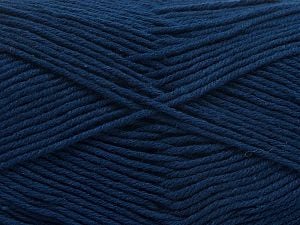 Composition 100% Coton, Navy, Brand Ice Yarns, Yarn Thickness 2 Fine Sport, Baby, fnt2-67877