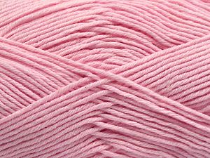 Composition 100% Coton, Light Pink, Brand Ice Yarns, Yarn Thickness 2 Fine Sport, Baby, fnt2-67888 