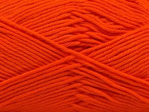 Composition 100% Coton, Orange, Brand Ice Yarns, Yarn Thickness 2 Fine Sport, Baby, fnt2-67890