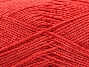 Composition 100% Coton, Salmon, Brand Ice Yarns, Yarn Thickness 2 Fine Sport, Baby, fnt2-67891 