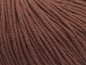 Composition 50% Coton, 50% Acrylique, Rose Brown, Brand Ice Yarns, fnt2-68192