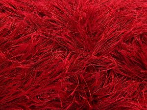 İçerik 100% Polyester, Brand Ice Yarns, Dark Red, Yarn Thickness 5 Bulky Chunky, Craft, Rug, fnt2-68238