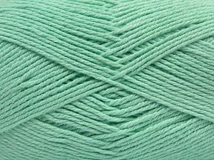 Composition 60% Bambou, 40% Polyamide, Mint Green, Brand Ice Yarns, fnt2-68648