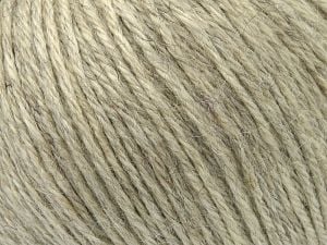 Fiber Content 55% Baby Alpaca, 45% Superwash Extrafine Merino Wool, Light Grey, Brand Ice Yarns, fnt2-69477 