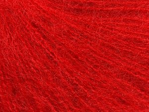 Composition 47% superkid Mohair, 31% Superwash Extrafine Merino Wool, 22% Polyamide, Red, Brand Ice Yarns, fnt2-69536