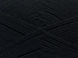 Fiber Content 100% Acrylic, Brand Ice Yarns, Black, fnt2-69999