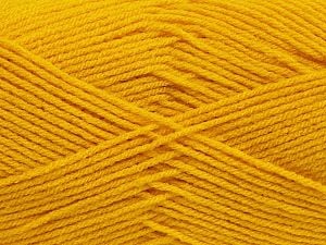 Composition 100% Acrylique, Brand Ice Yarns, Dark Yellow, fnt2-70016