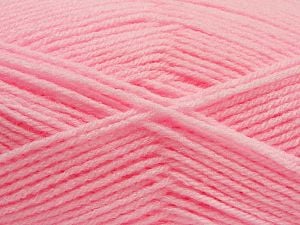 Composition 100% Acrylique, Brand Ice Yarns, Baby Pink, Yarn Thickness 3 Light DK, Light, Worsted, fnt2-70034