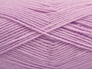 Composition 100% Acrylique, Light Lilac, Brand Ice Yarns, Yarn Thickness 3 Light DK, Light, Worsted, fnt2-70038