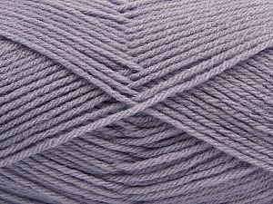Composition 100% Acrylique, Light Lavender, Brand Ice Yarns, Yarn Thickness 3 Light DK, Light, Worsted, fnt2-70041