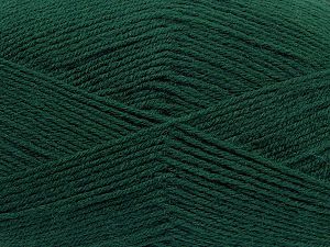 Composition 60% Laine mérinos, 40% Acrylique, Brand Ice Yarns, Dark Green, fnt2-70239