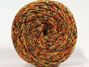 Please be advised that yarns are made of recycled cotton, and dye lot differences occur. Composition 100% Coton, Orange, Neon Green, Brand Ice Yarns, Black, fnt2-70800 
