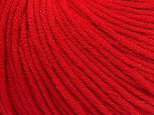 Fiber Content 50% Cotton, 50% Acrylic, Red, Brand Ice Yarns, fnt2-70816 