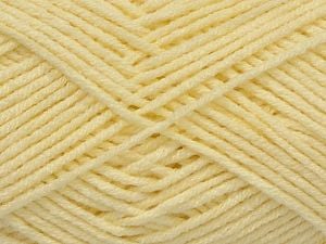 Composition 50% Acrylique, 50% Bambou, Light Yellow, Brand Ice Yarns, fnt2-71370 