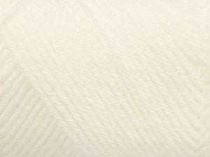 Items made with this yarn are machine washable & dryable. Fiber Content 100% Acrylic, White, Brand Ice Yarns, fnt2-71459