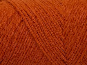 Items made with this yarn are machine washable & dryable. Composition 100% Acrylique, Brand Ice Yarns, Dark Orange, fnt2-71462