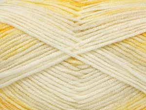 Composition 100% Acrylique haut de gamme, Yellow Shades, Brand Ice Yarns, fnt2-71465