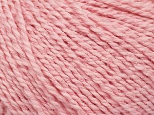 Fiber Content 68% Cotton, 32% Silk, Pink, Brand Ice Yarns, fnt2-71767 