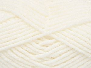Fiber Content 75% Acrylic, 25% Wool, White, Brand Ice Yarns, fnt2-71980