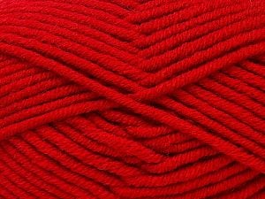 Fiber Content 75% Acrylic, 25% Wool, Red, Brand Ice Yarns, fnt2-71994