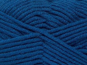 Composition 75% Acrylique, 25% Laine, Brand Ice Yarns, Blue, fnt2-72006