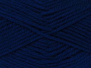 Bulky Composition 100% Acrylique, Brand Ice Yarns, Dark Blue, fnt2-72759 