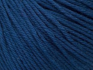 Baby cotton is a 100% premium giza cotton yarn exclusively made as a baby yarn. It is anti-bacterial and machine washable! Composition 100% Coton de Gizeh, Navy, Brand Ice Yarns, fnt2-72879