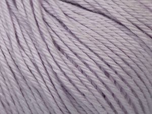 Baby cotton is a 100% premium giza cotton yarn exclusively made as a baby yarn. It is anti-bacterial and machine washable! Composition 100% Coton de Gizeh, Light Lilac, Brand Ice Yarns, fnt2-72889