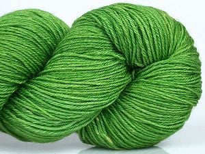 Please note that this is a hand-dyed yarn. Colors in different lots may vary because of the charateristics of the yarn. Machine Wash, Gentle Cycle, Cold Water, Do not Tumble Dry, Dry Flat, Do not Use Softeners. Composition 80% Superwash Merino Wool, 20% Soie, Brand Ice Yarns, Green, fnt2-73500 