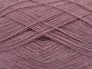 Fiber Content 75% Premium Acrylic, 15% Wool, 10% Mohair, Brand Ice Yarns, Antique Pink, Yarn Thickness 2 Fine Sport, Baby, fnt2-73639