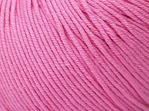 Fiber Content 50% Acrylic, 50% Cotton, Light Pink, Brand Ice Yarns, fnt2-73695