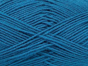 Composition 75% Acrylique, 25% Laine, Jeans Blue, Brand Ice Yarns, fnt2-73778 