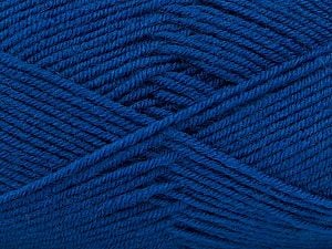 Composition 75% Acrylique, 25% Laine, Saxe Blue, Brand Ice Yarns, fnt2-73779 