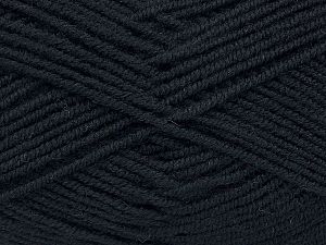 Composition 75% Acrylique, 25% Laine, Brand Ice Yarns, Black, fnt2-73785
