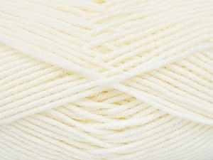 Fiber Content 75% Acrylic, 25% Wool, White, Brand Ice Yarns, fnt2-73786