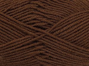Fiber Content 75% Acrylic, 25% Wool, Brand Ice Yarns, Brown, fnt2-73791