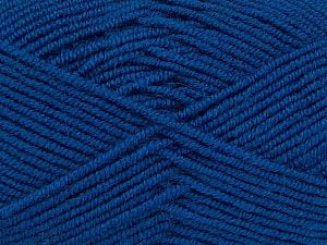 Composition 75% Acrylique, 25% Laine, Brand Ice Yarns, Blue, fnt2-73803