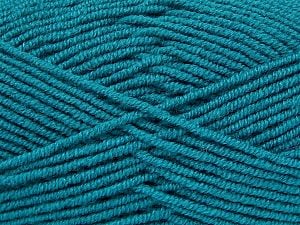 Composition 75% Acrylique, 25% Laine, Turquoise, Brand Ice Yarns, fnt2-73805
