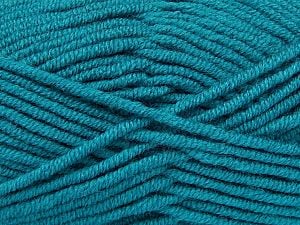 Composition 75% Acrylique, 25% Laine, Turquoise, Brand Ice Yarns, fnt2-73816