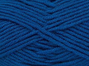Composition 75% Acrylique, 25% Laine, Brand Ice Yarns, Blue, fnt2-73818