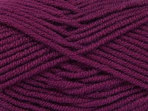 Composition 75% Acrylique, 25% Laine, Purple, Brand Ice Yarns, fnt2-73824 
