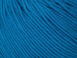 Fiber Content 50% Cotton, 50% Acrylic, Turquoise, Brand Ice Yarns, fnt2-73832