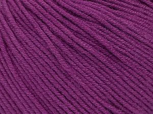 Fiber Content 50% Acrylic, 50% Cotton, Purple, Brand Ice Yarns, fnt2-73877