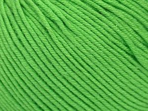 Composition 50% Acrylique, 50% Coton, Light Green, Brand Ice Yarns, fnt2-73878