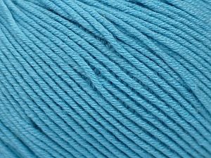 Composition 50% Acrylique, 50% Coton, Brand Ice Yarns, Baby Blue, fnt2-73881