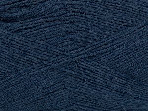Composition 75% Superwash Wool, 25% Polyamide, Navy, Brand Ice Yarns, fnt2-74022 