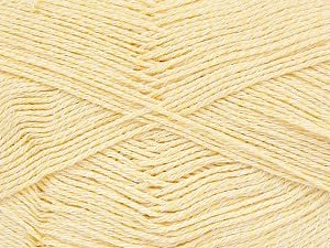 Machine Washable. Composition 48% Coton, 39% Superwash Wool, 13% Polyamide, Yellow, White, Brand Ice Yarns, fnt2-74039