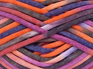 Composition 60% Polyamide, 40% Coton, Purple, Pink, Orange, Maroon, Brand Ice Yarns, fnt2-74544 