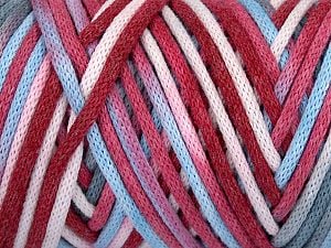 Please be advised that yarns are made of recycled cotton, and dye lot differences occur. İçerik 60% Polyamid, 40% Pamuk, Red, Pink Shades, Light Blue, Brand Ice Yarns, Grey, fnt2-74564